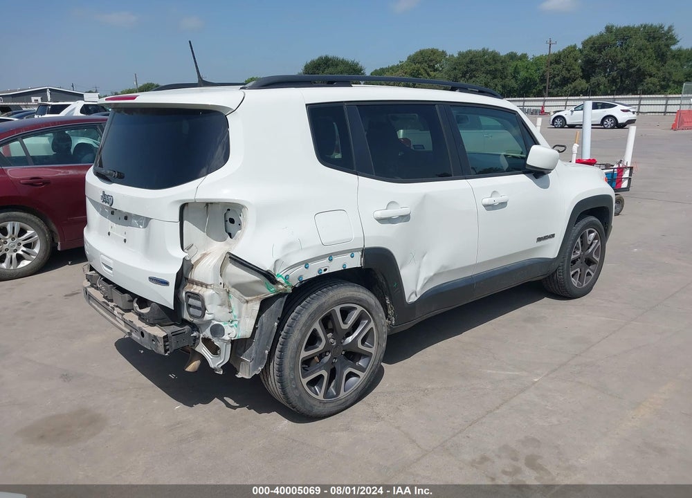 2018 JEEP RENEGADE LATITUDE FWD VIN: ZACCJABB4JPH43545