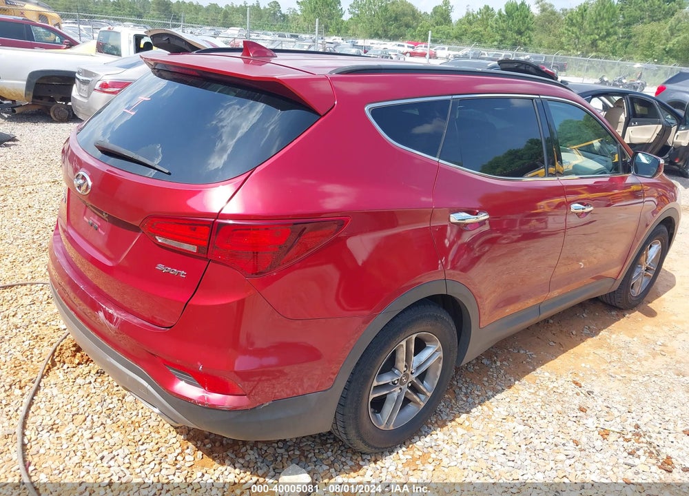 2017 HYUNDAI SANTA FE SPORT 2.4L VIN: 5XYZU3LB5HG380761