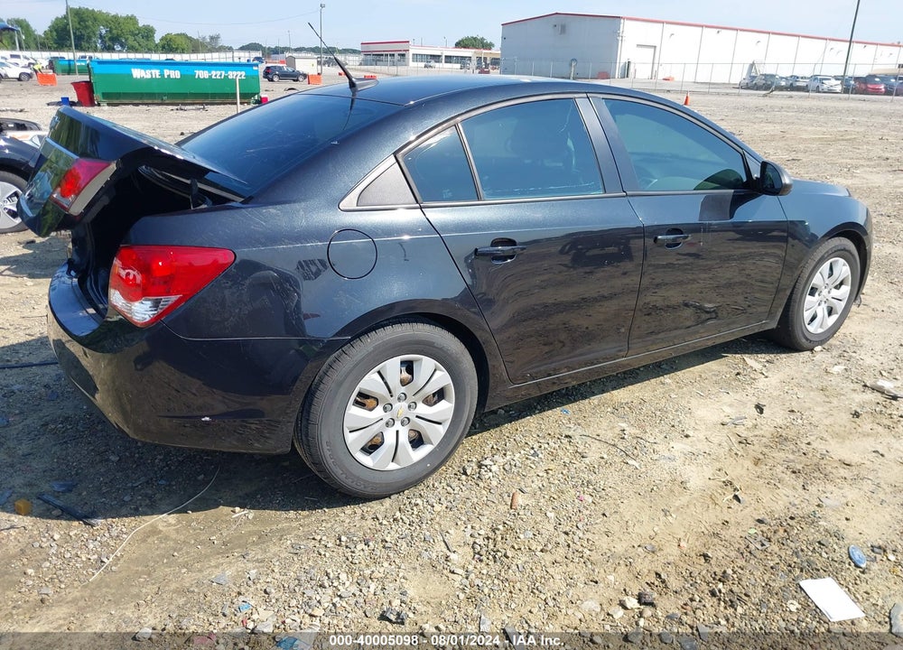 2013 CHEVROLET CRUZE LS MANUAL VIN: 1G1PB5SH7D7230066