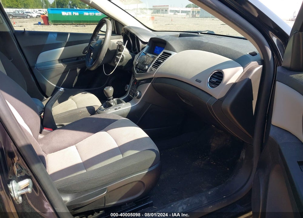 2013 CHEVROLET CRUZE LS MANUAL VIN: 1G1PB5SH7D7230066