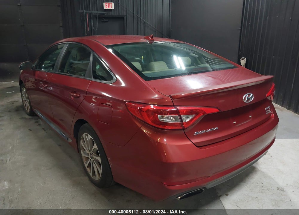 2015 HYUNDAI SONATA SPORT VIN: 5NPE34AF0FH020235