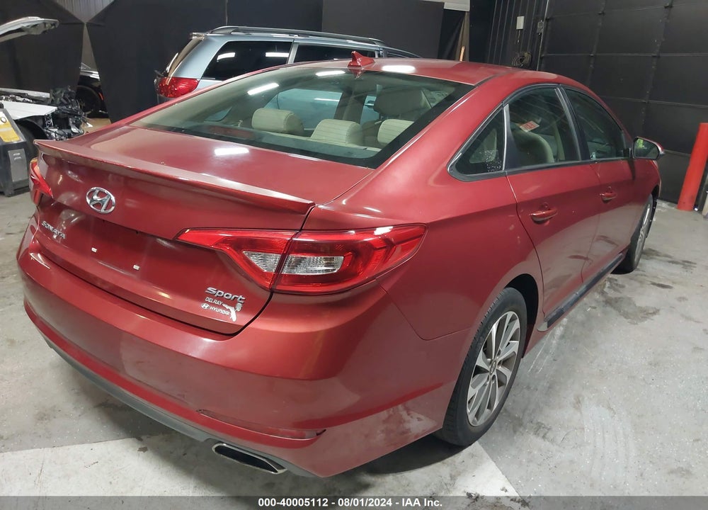 2015 HYUNDAI SONATA SPORT VIN: 5NPE34AF0FH020235