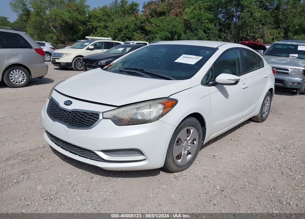 2015 KIA FORTE LX VIN: KNAFX4A60F5306852