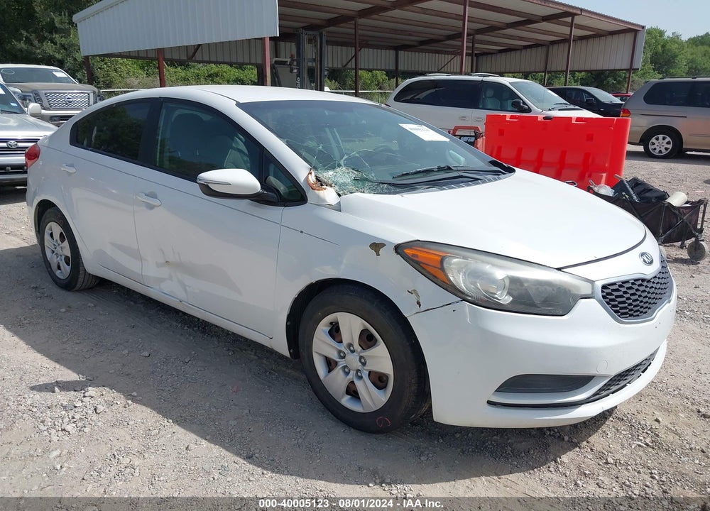 2015 KIA FORTE LX VIN: KNAFX4A60F5306852