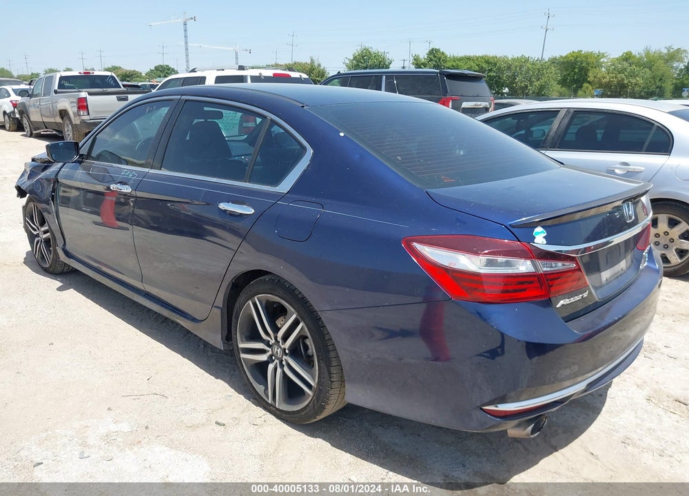 2016 HONDA ACCORD SPORT VIN: 1HGCR2F57GA130719