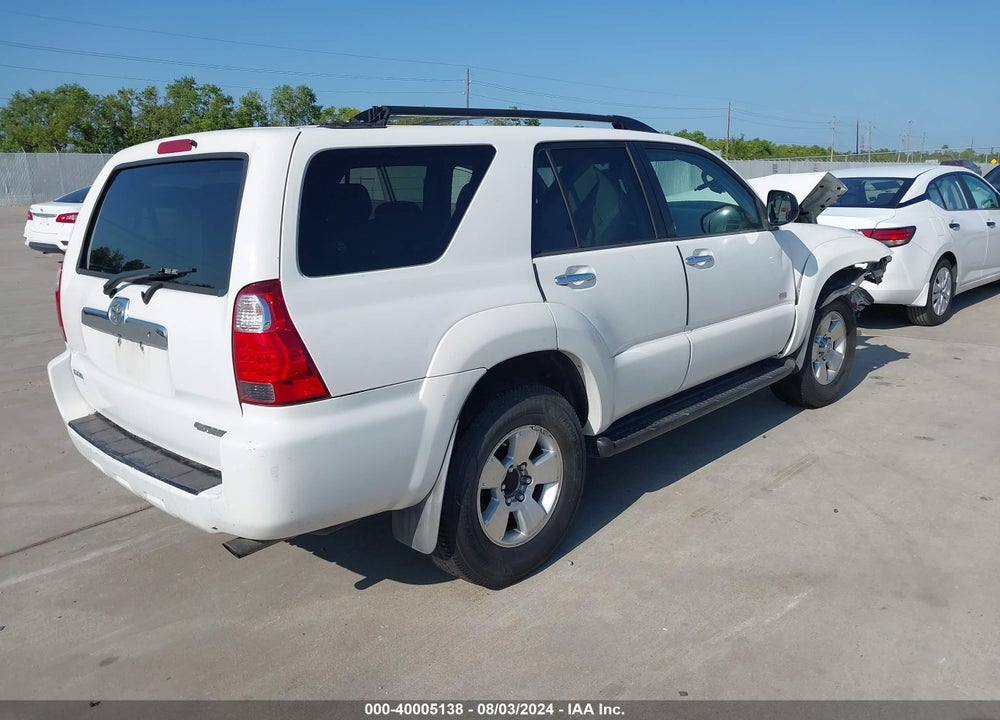 2008 TOYOTA 4RUNNER SR5 V6 VIN: JTEZU14R180100626