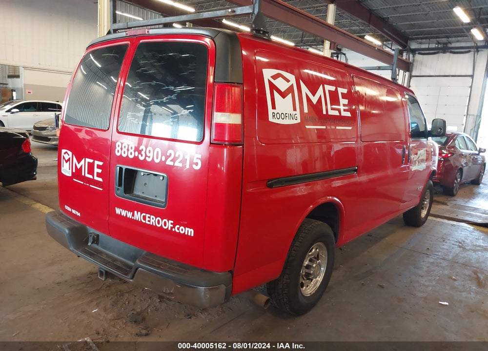 2006 CHEVROLET EXPRESS WORK VAN VIN: 1GCGG25V161221684