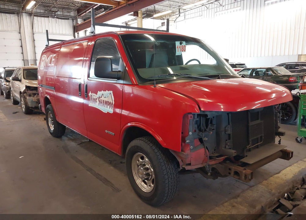 2006 CHEVROLET EXPRESS WORK VAN VIN: 1GCGG25V161221684