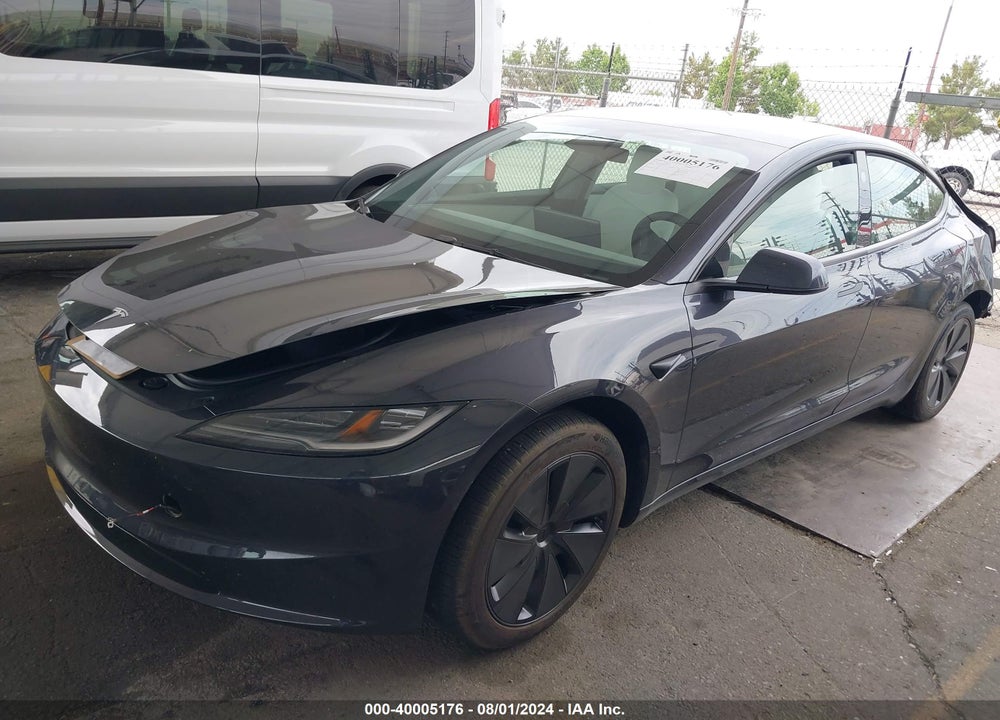 2024 TESLA MODEL 3 LONG RANGE DUAL MOTOR ALL-WHEEL DRIVE VIN: 5YJ3E1EB9RF792100