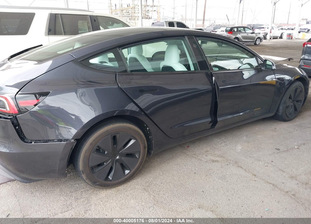 2024 TESLA MODEL 3 LONG RANGE DUAL MOTOR ALL-WHEEL DRIVE VIN: 5YJ3E1EB9RF792100