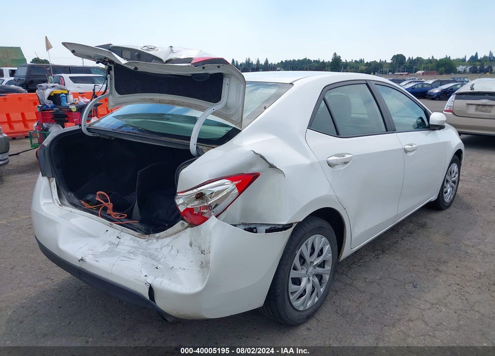 2017 TOYOTA COROLLA LE VIN: 5YFBURHE8HP605340
