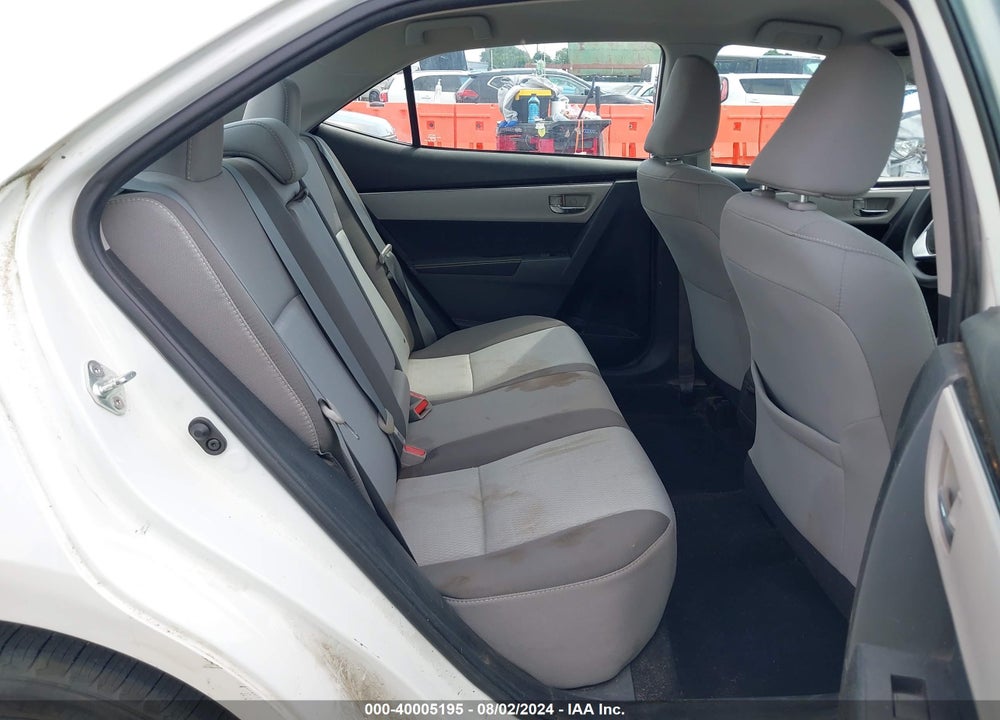 2017 TOYOTA COROLLA LE VIN: 5YFBURHE8HP605340
