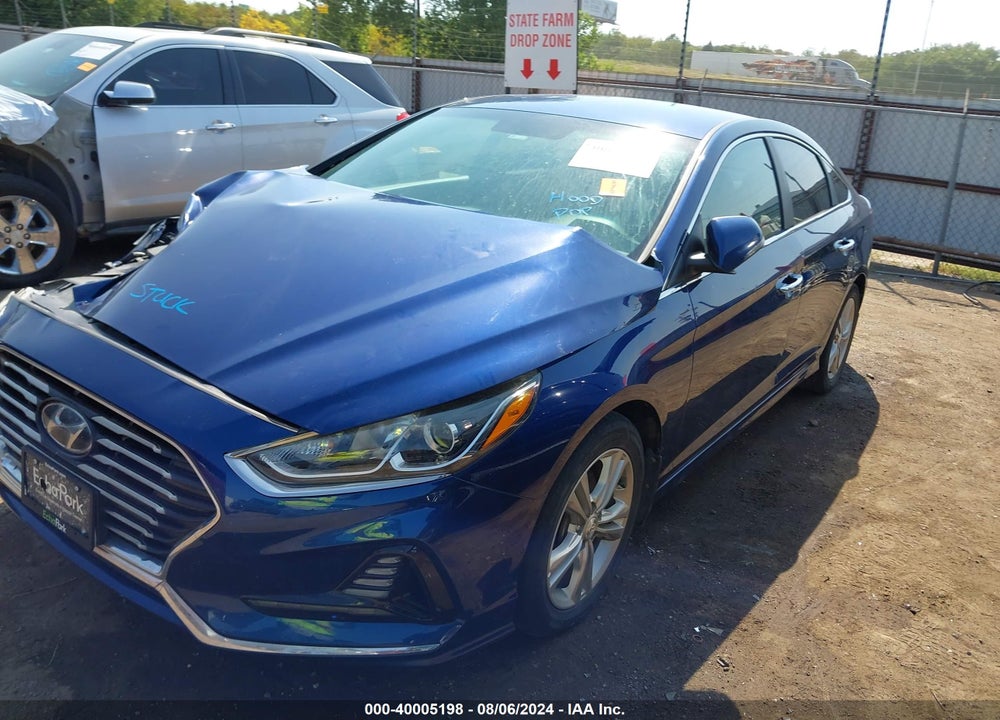 2018 HYUNDAI SONATA VIN: 5NPE34AF6JH650320