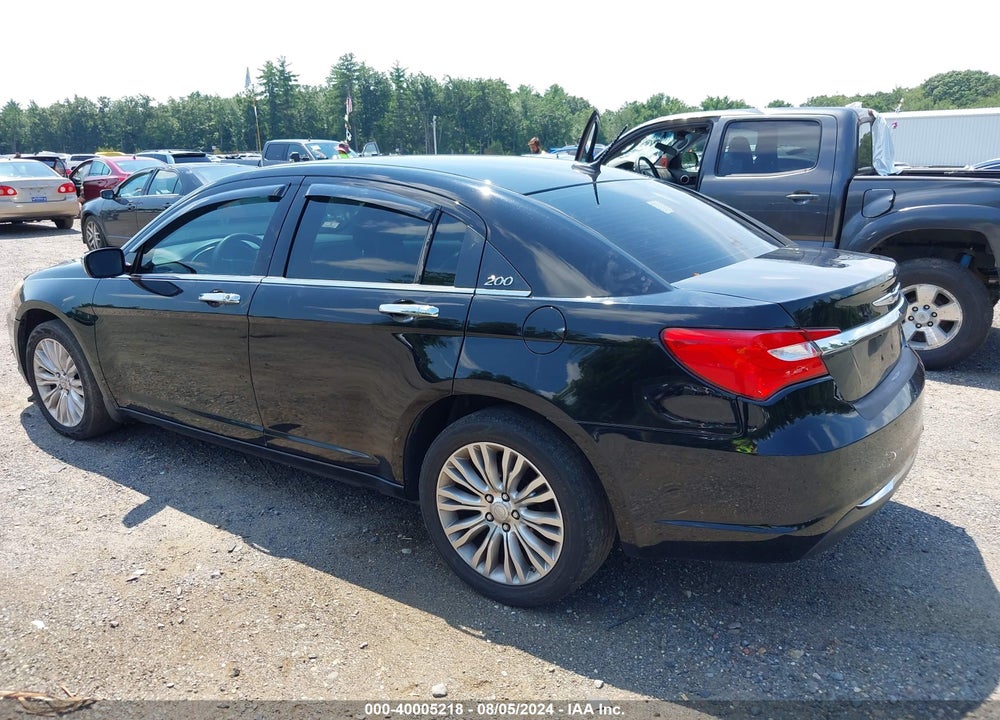 2012 CHRYSLER 200 LIMITED VIN: 1C3CCBCB6CN284596