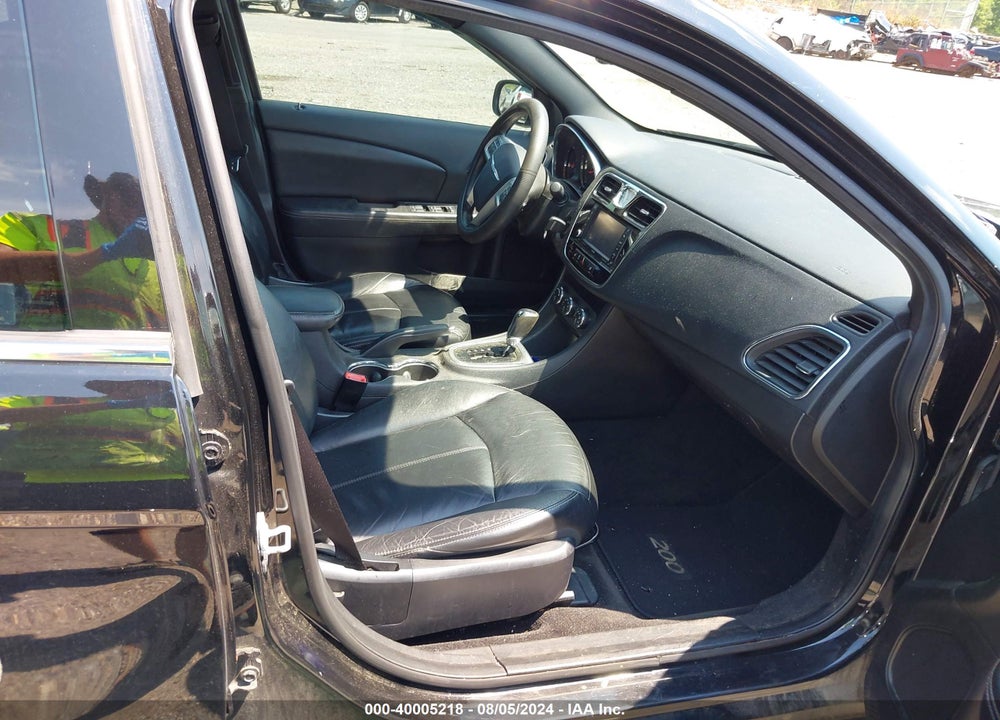 2012 CHRYSLER 200 LIMITED VIN: 1C3CCBCB6CN284596