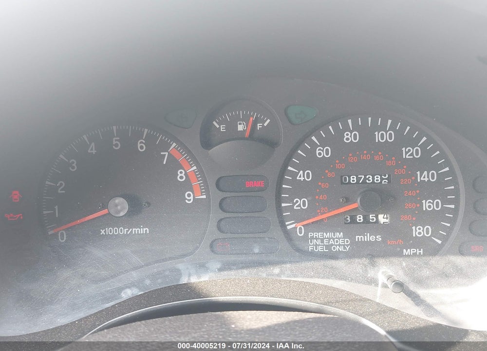 1995 MITSUBISHI 3000 GT VR4 VIN: JA3AN74K5SY031791