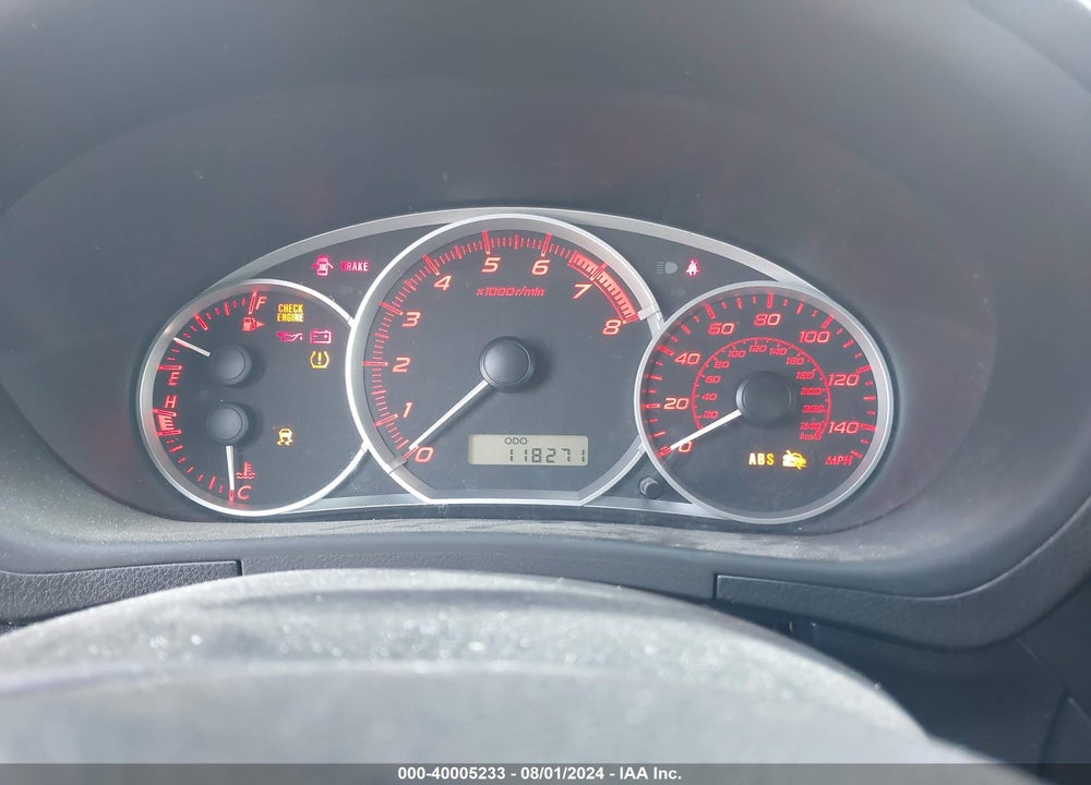 2012 SUBARU IMPREZA WRX PREMIUM VIN: JF1GV7F60CG002739