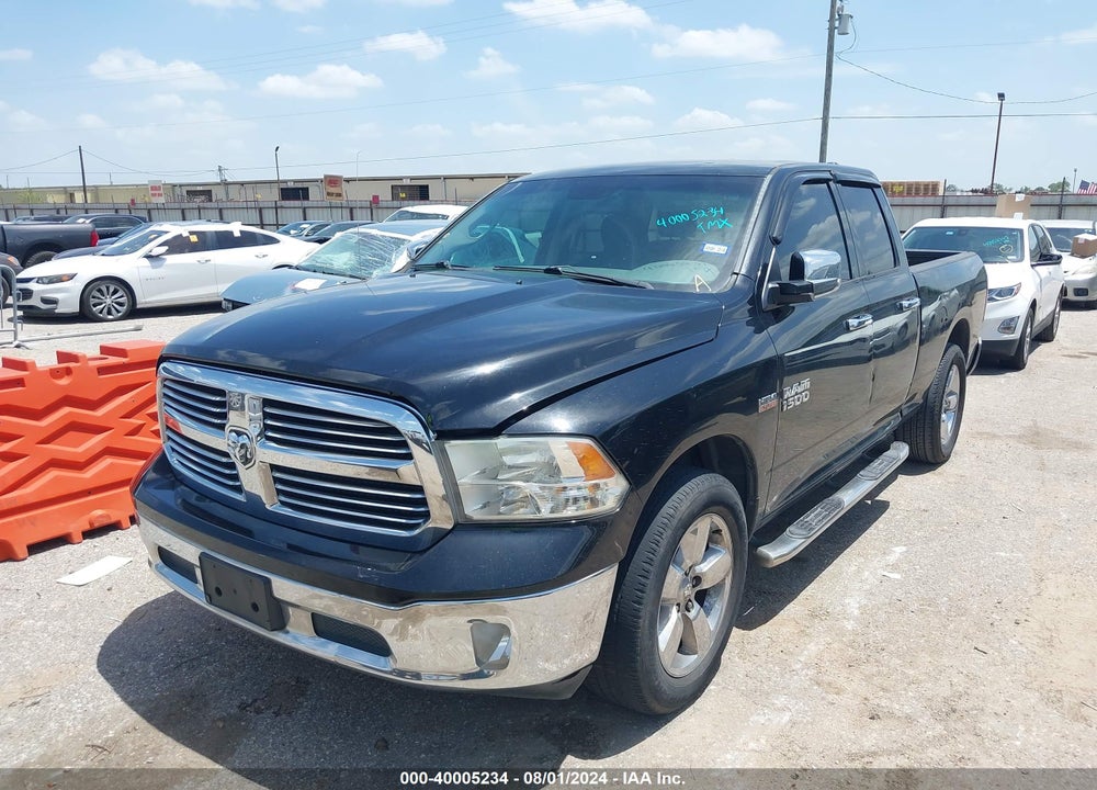 2013 RAM 1500 BIG HORN VIN: 1C6RR6GT4DS693480