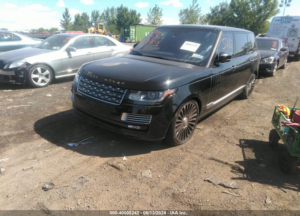 2016 LAND ROVER RANGE ROVER 5.0L V8 SUPERCHARGED SV AUTOBIOGRAPHY VIN: SALGW3EF4GA252195