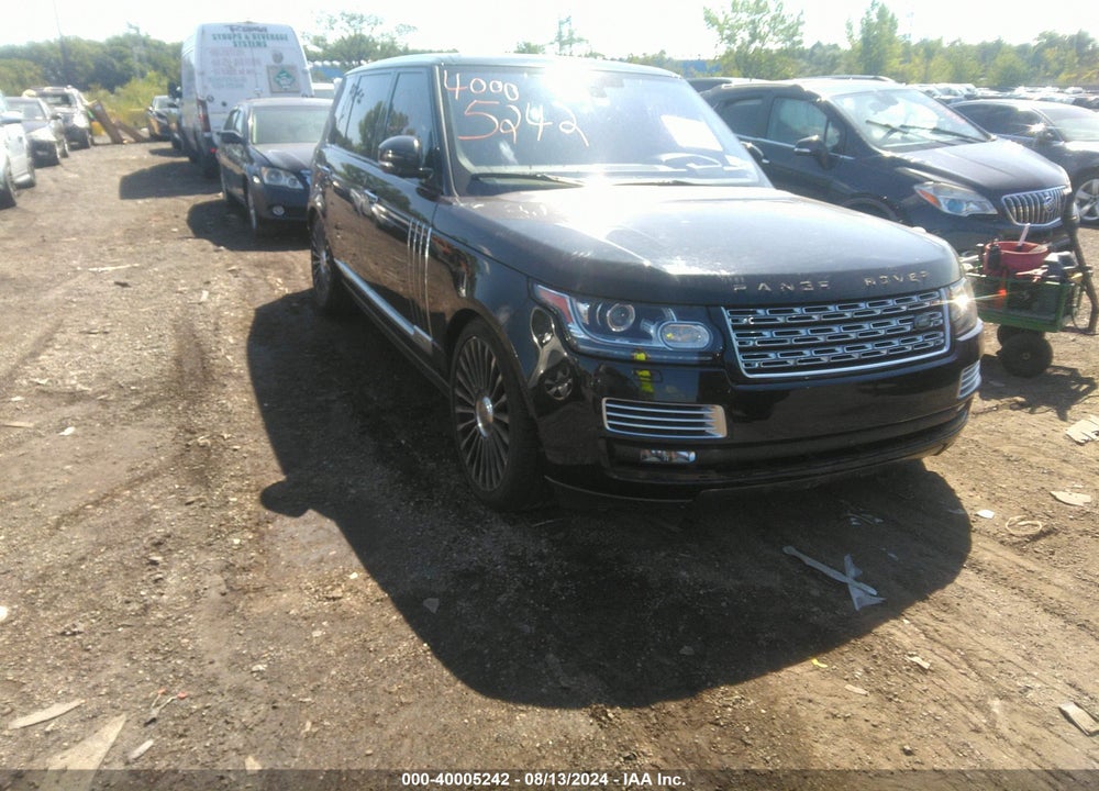2016 LAND ROVER RANGE ROVER 5.0L V8 SUPERCHARGED SV AUTOBIOGRAPHY VIN: SALGW3EF4GA252195