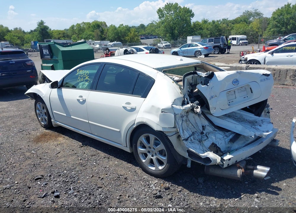 2008 NISSAN MAXIMA 3.5 SL VIN: 1N4BA41EX8C821128