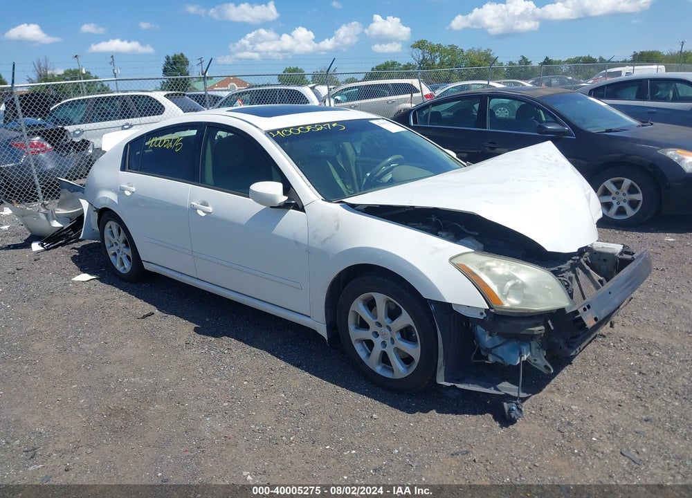 2008 NISSAN MAXIMA 3.5 SL VIN: 1N4BA41EX8C821128