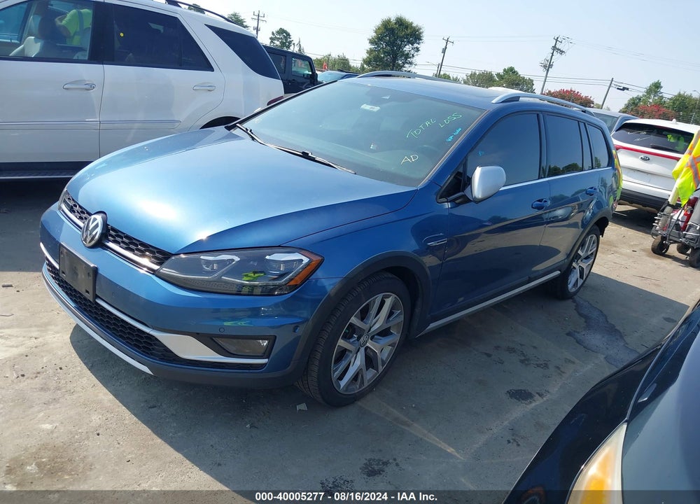 2019 VOLKSWAGEN GOLF ALLTRACK TSI S/TSI SE/TSI SEL VIN: 3VWH17AU1KM523051