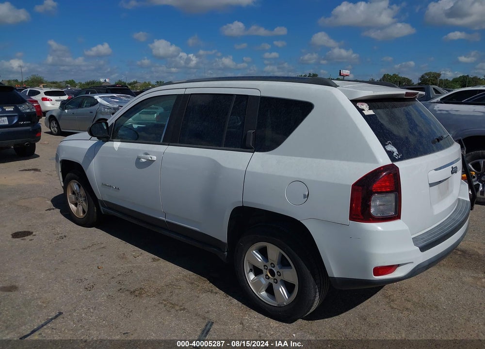 2014 JEEP COMPASS SPORT VIN: 1C4NJCBA0ED593417