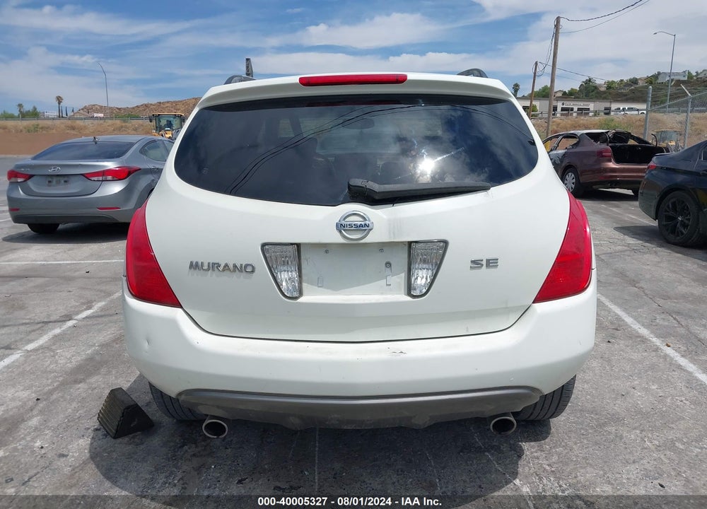 2004 NISSAN MURANO VIN: JN8AZ08T54W213638