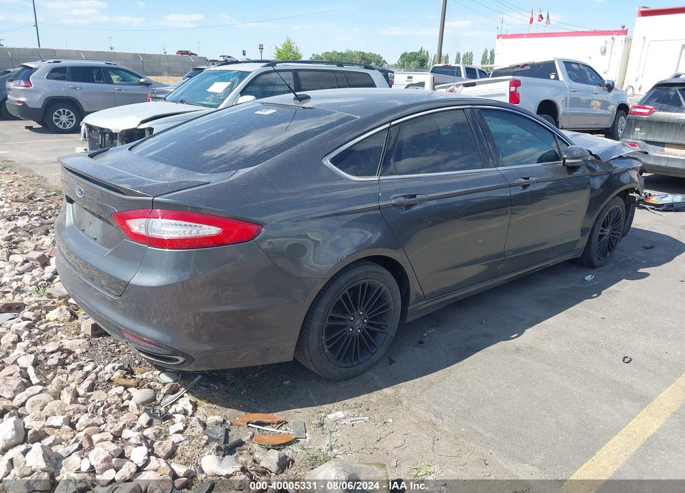 2015 FORD FUSION SE VIN: 3FA6P0H99FR105658