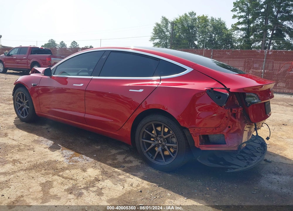 2019 TESLA MODEL 3 LONG RANGE/MID RANGE/STANDARD RANGE/STANDARD RANGE PLUS VIN: 5YJ3E1EA4KF308704