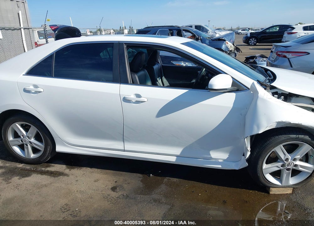 2012 TOYOTA CAMRY SE VIN: 4T1BF1FK9CU531518
