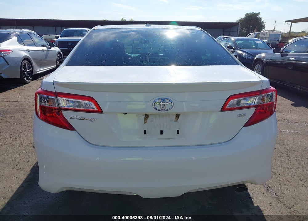2012 TOYOTA CAMRY SE VIN: 4T1BF1FK9CU531518