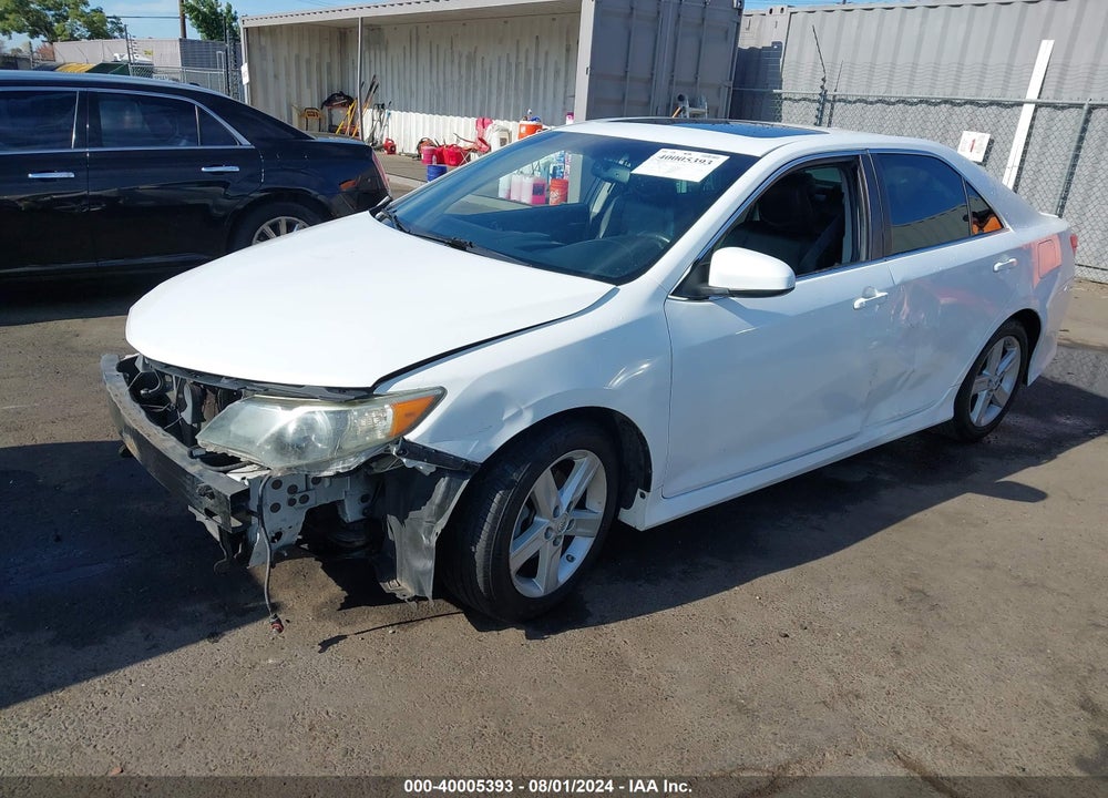 2012 TOYOTA CAMRY SE VIN: 4T1BF1FK9CU531518