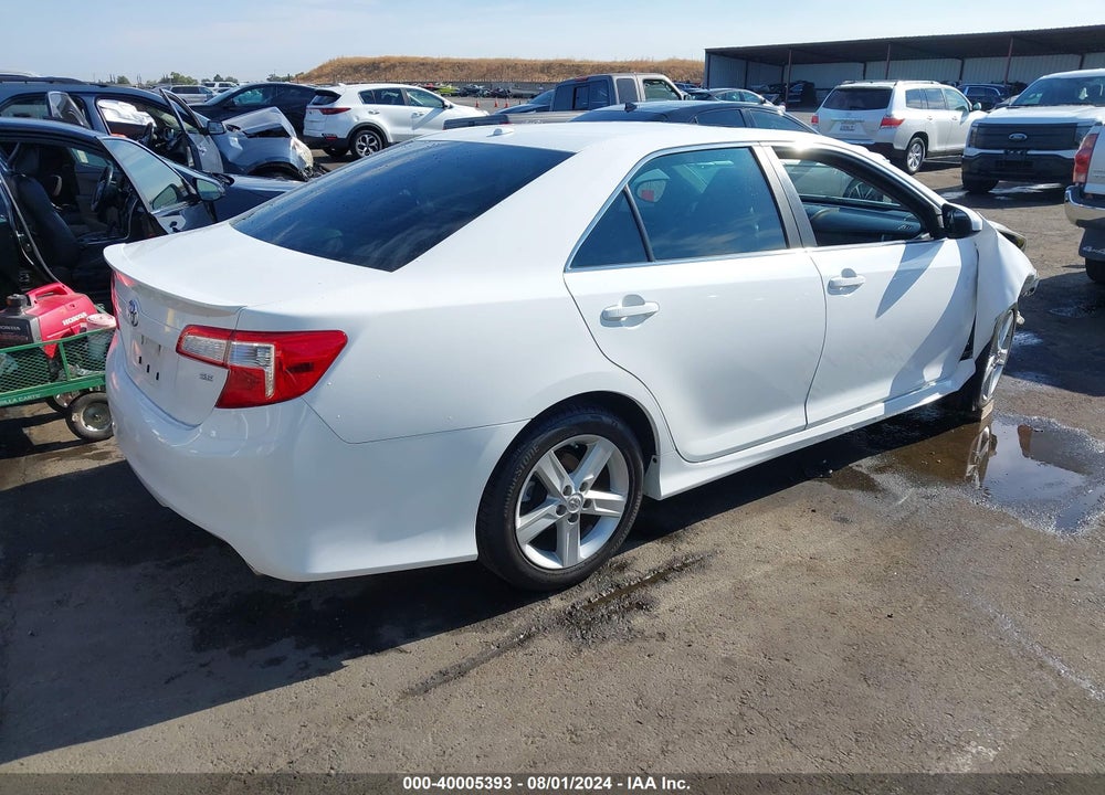 2012 TOYOTA CAMRY SE VIN: 4T1BF1FK9CU531518