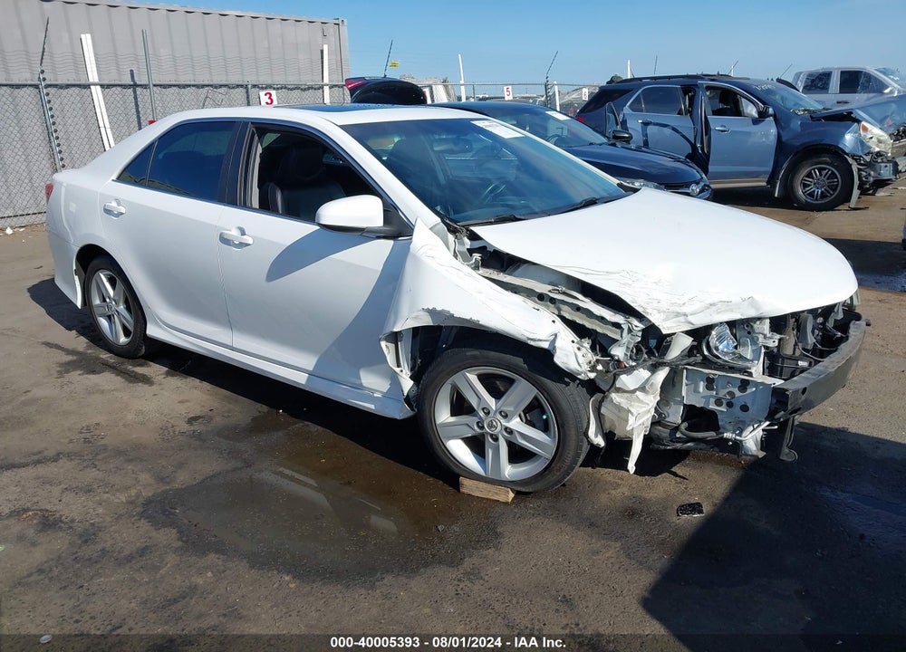 2012 TOYOTA CAMRY SE VIN: 4T1BF1FK9CU531518