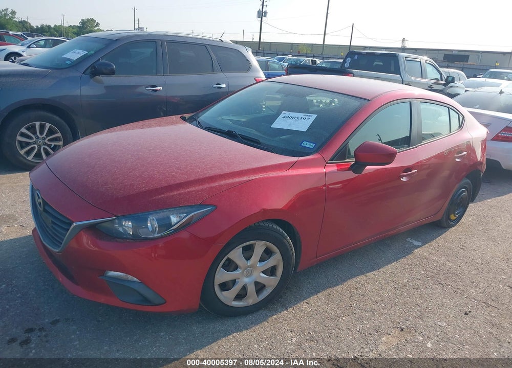 2016 MAZDA 3 I SPORT VIN: 3MZBM1T73GM271344