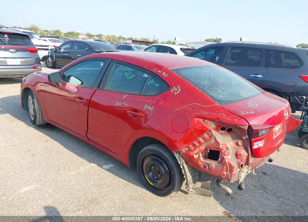 2016 MAZDA 3 I SPORT VIN: 3MZBM1T73GM271344
