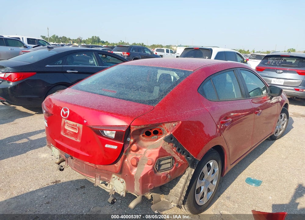 2016 MAZDA 3 I SPORT VIN: 3MZBM1T73GM271344