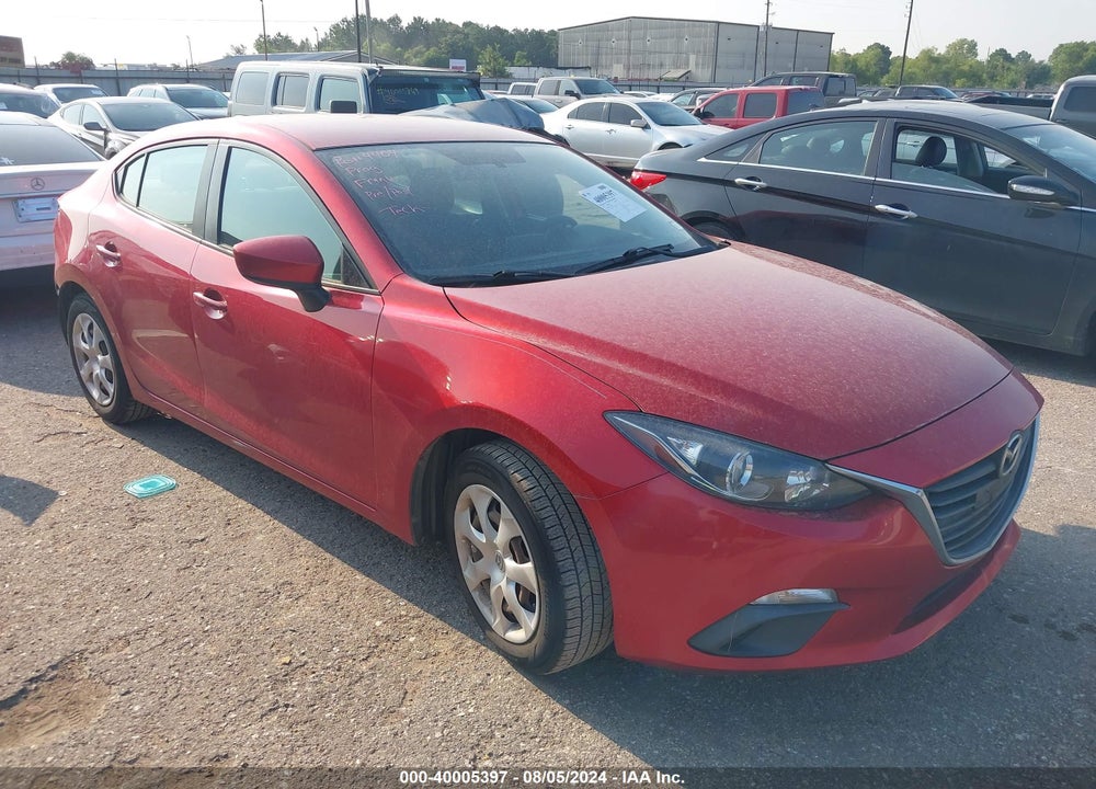 2016 MAZDA 3 I SPORT VIN: 3MZBM1T73GM271344
