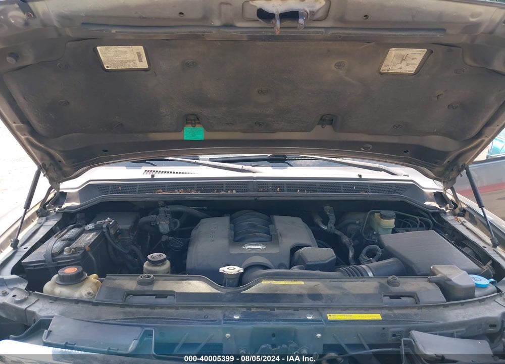 2004 NISSAN PATHFINDER ARMADA LE VIN: 5N1AA08B74N711707