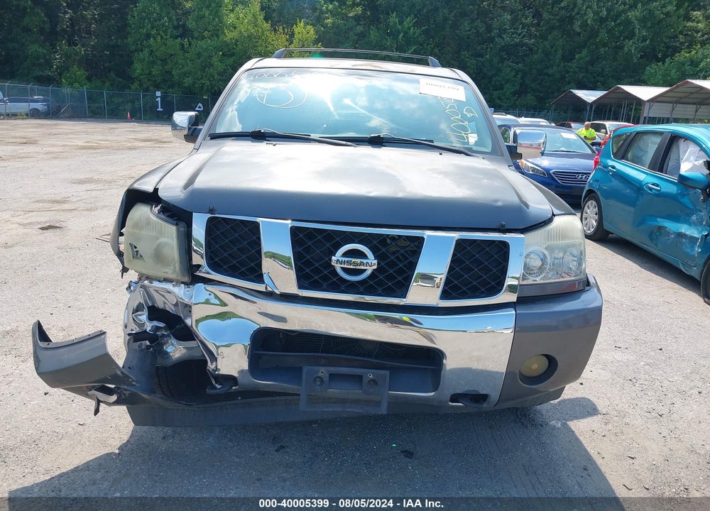 2004 NISSAN PATHFINDER ARMADA LE VIN: 5N1AA08B74N711707