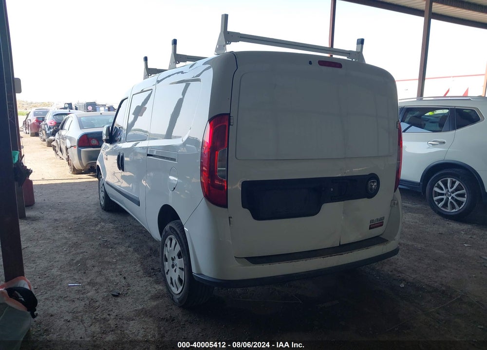2017 RAM PROMASTER CITY TRADESMAN SLT VIN: ZFBERFBB8H6G78815