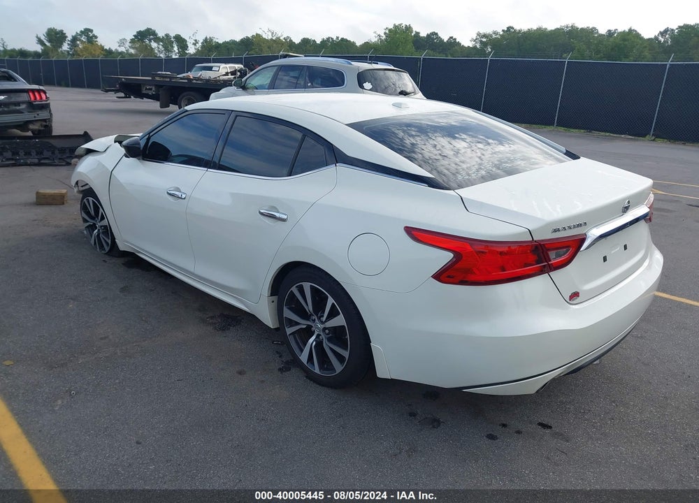 2017 NISSAN MAXIMA VIN: 1N4AA6AP9HC395652