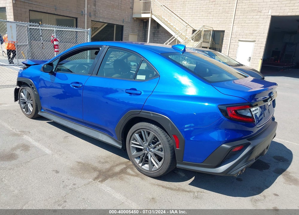 2022 SUBARU WRX VIN: JF1VBAA60N9014059