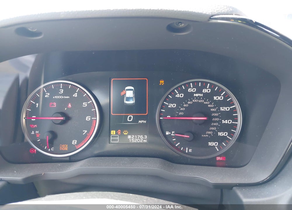 2022 SUBARU WRX VIN: JF1VBAA60N9014059