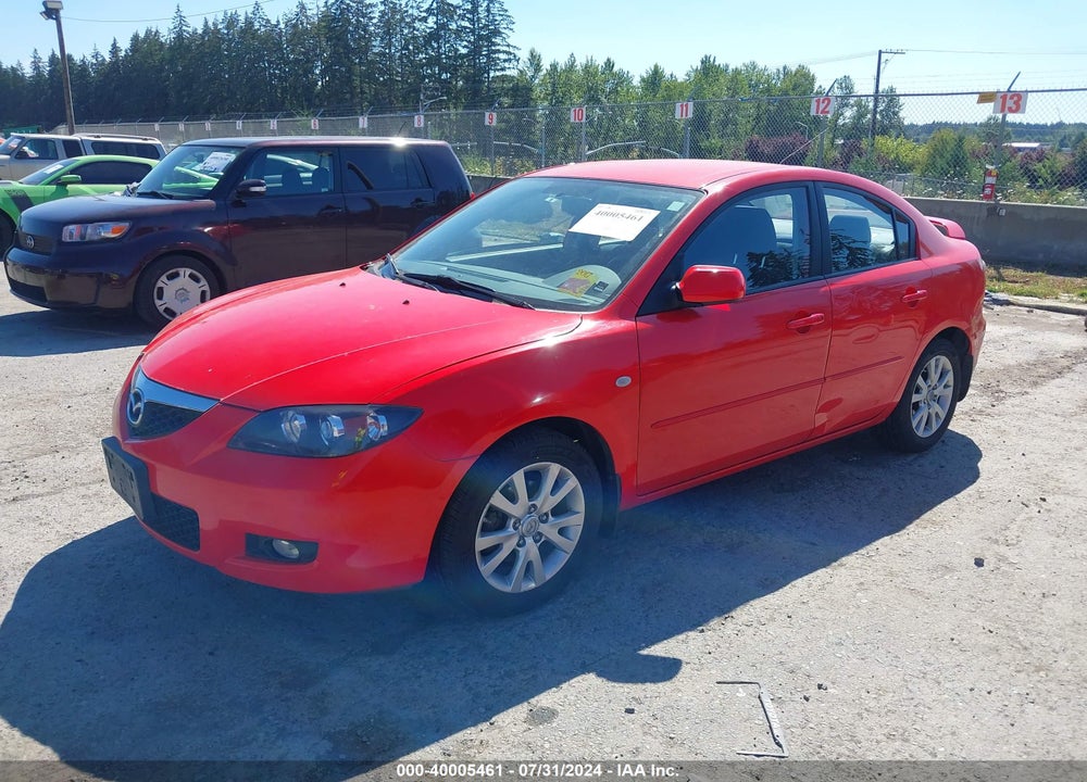 2008 MAZDA 3 I VIN: JM1BK32FX81778527