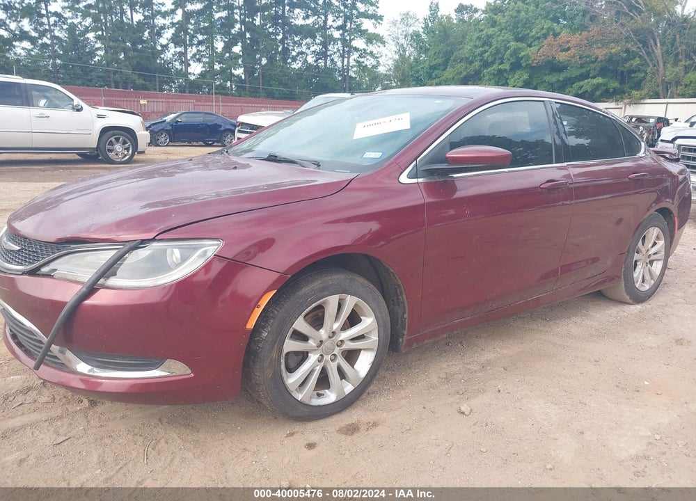 2016 CHRYSLER 200 LIMITED VIN: 1C3CCCAB9GN133363