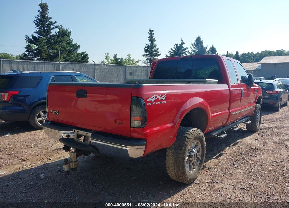 2000 FORD F-250 LARIAT/XL/XLT VIN: 1FTNX21F8YEC15835