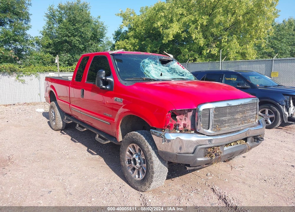 2000 FORD F-250 LARIAT/XL/XLT VIN: 1FTNX21F8YEC15835